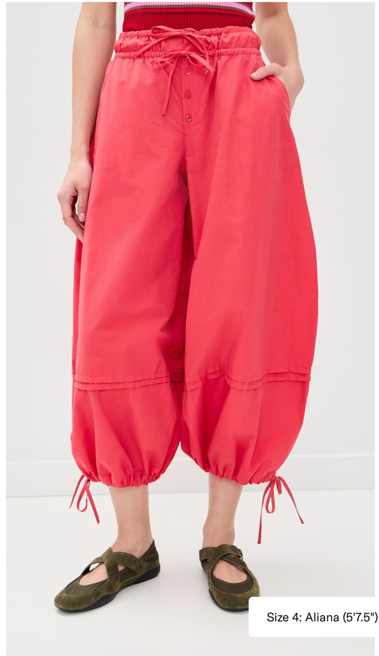 Damson Madder Frida Balloon Pants Frida Balloon Pants US 6 / UK 10
